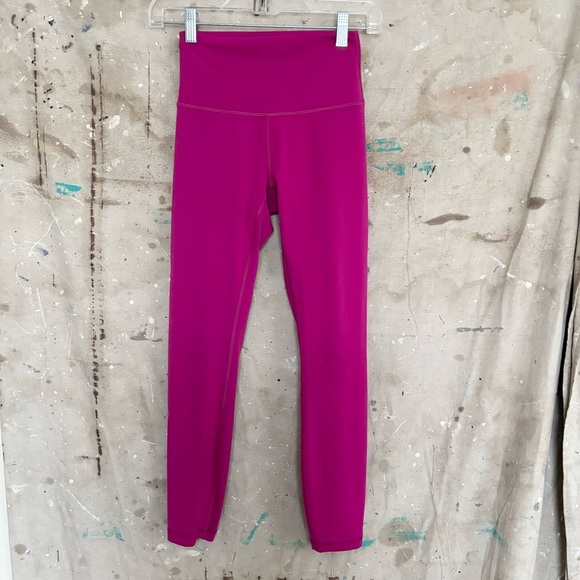 Lululemon Wunder Train High-Rise Tight 25" Leggings, Ripened Raspberry - Picture 2 of 6